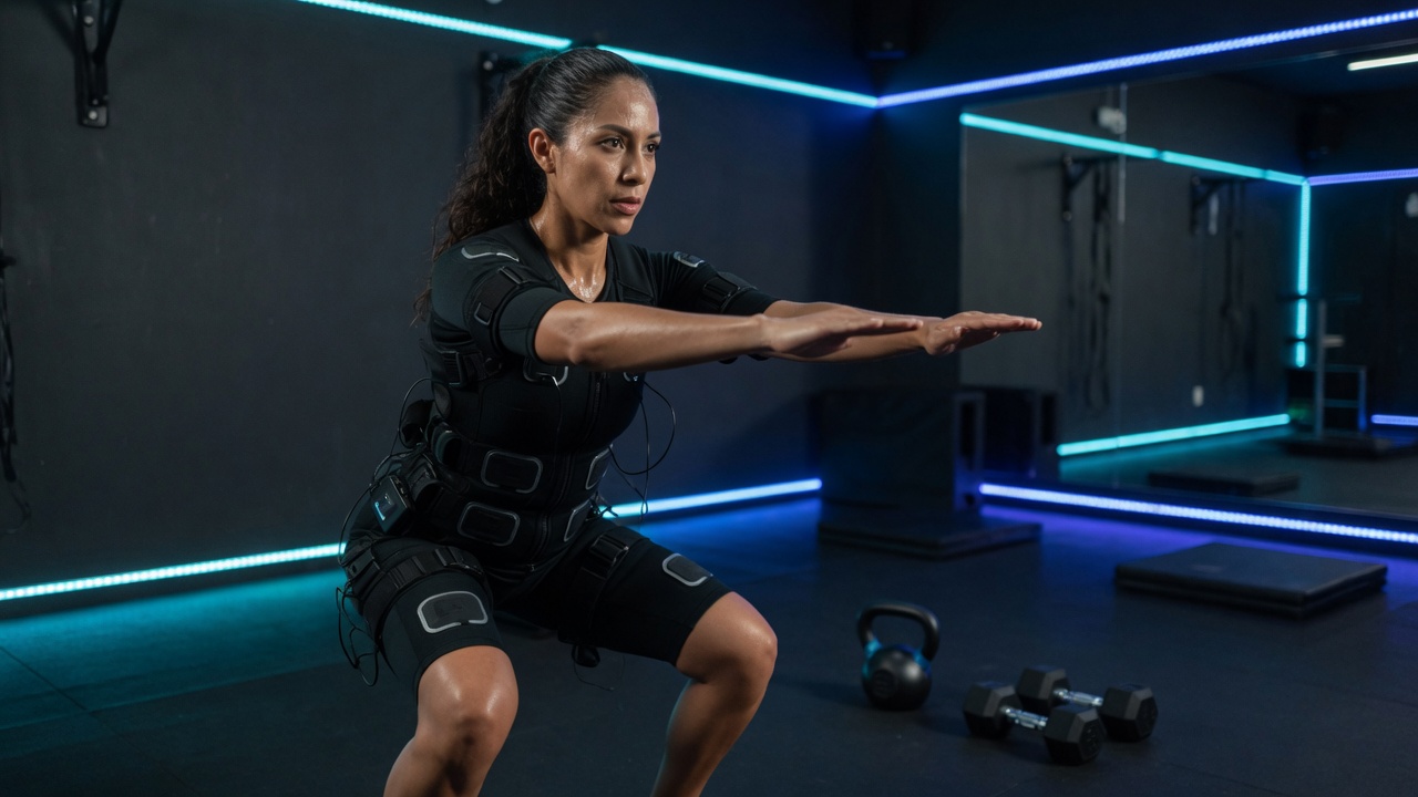 Entrenamiento EMS de cuerpo completo en Electro Gym Zapopan